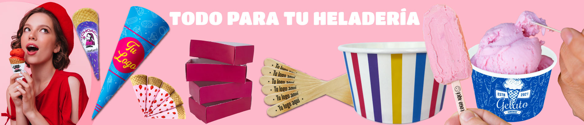 todo para tu heladería